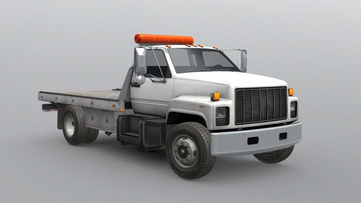 top kick truck 3d model