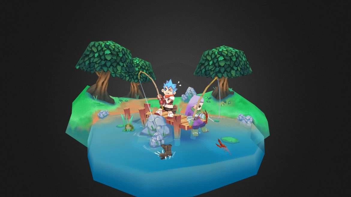 vg remix breath of fire 3 3d model