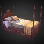 Victorian furniture bed
