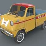 Vintage Delivery Kei Mini Truck