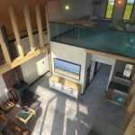 virtual reality vr barnhouse interior exterior 3d model