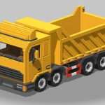 Voxel Tipper Truck