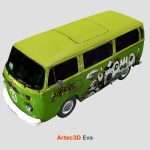 vw bus 3d model