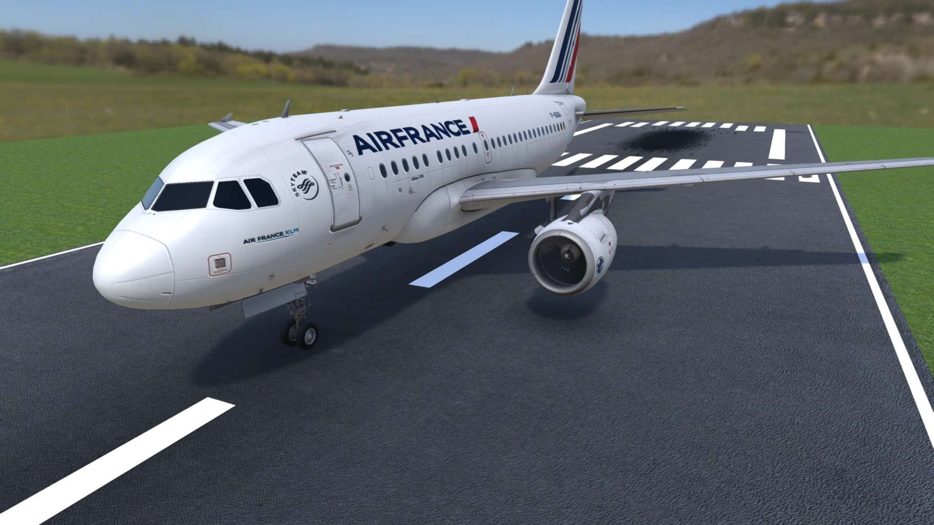 Airbus – a 318 liveri Air France