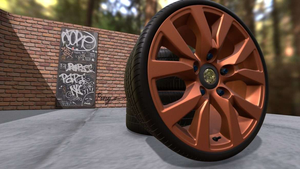 alloy wheels 004 ping 3d model