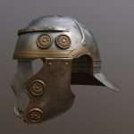 Ancient Legionary Roman Helmet Galea