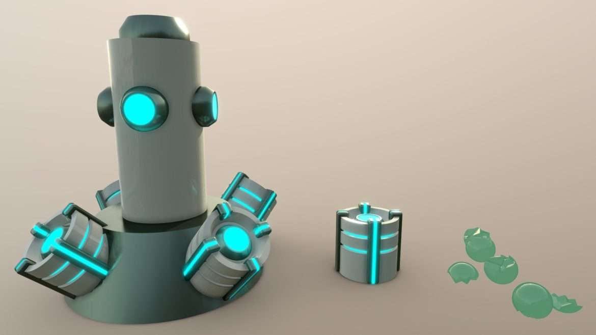 ancient proton stabilizer 3d model