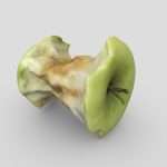 apple stub game ready 3d model
