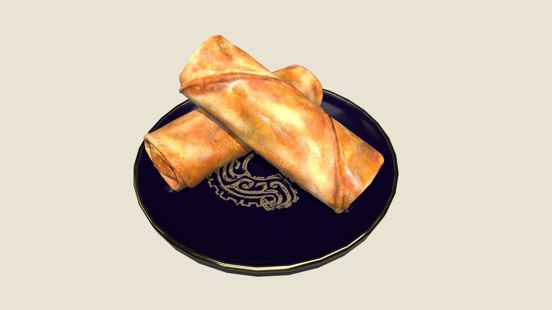 Asia Food Spring Rolls