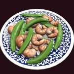 Asia Food Sweet Bean Shrimp