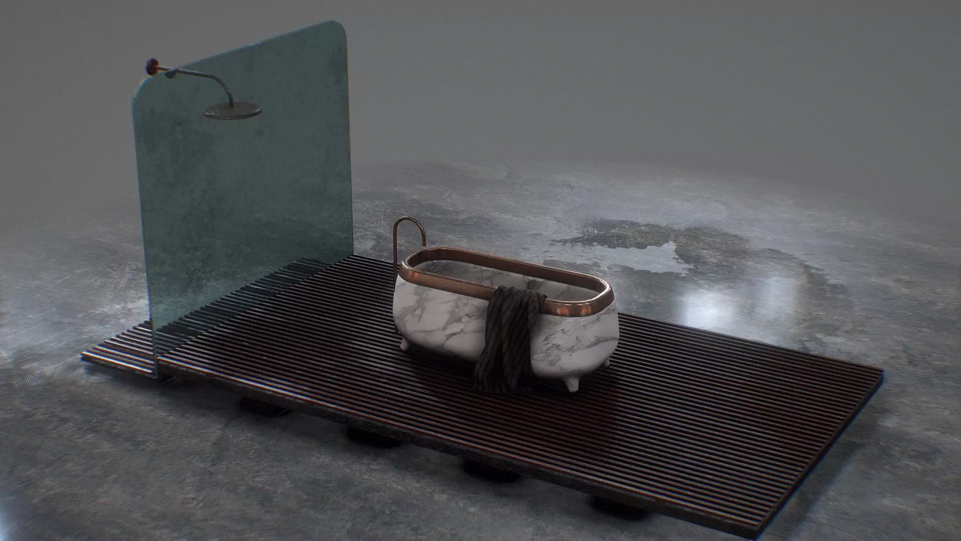 Bathroom – Restroom – Tub