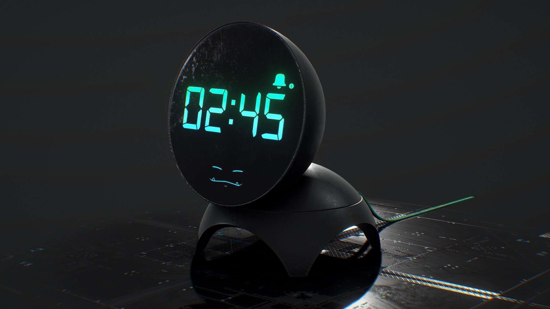 Bulldog Alarm Clock