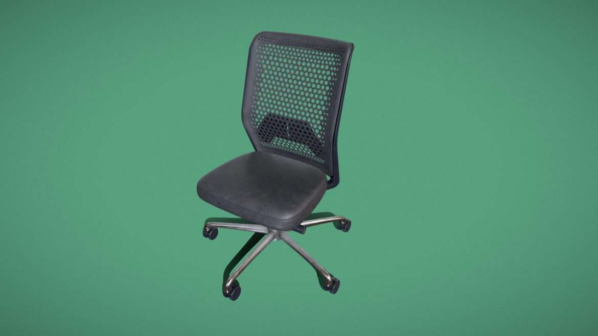 chair model pbr 3d model