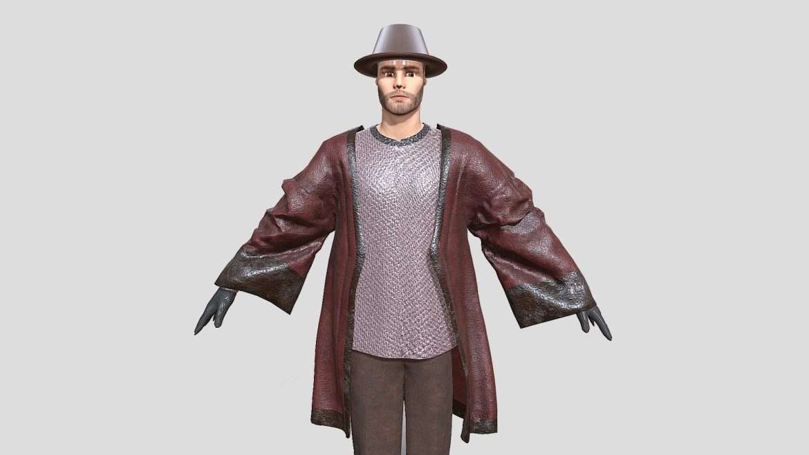 city man 3d game model 3d model