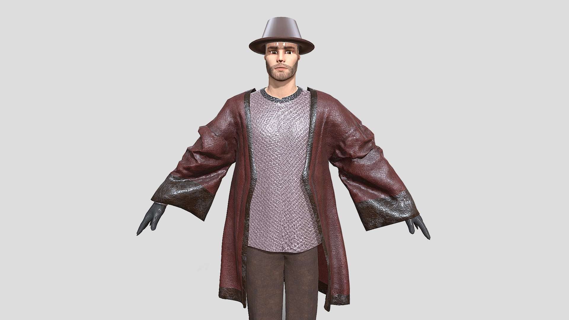 City Man 3d game model