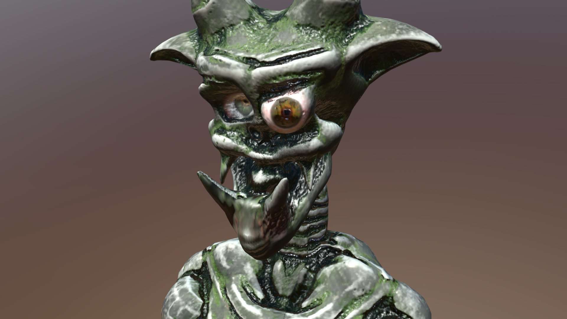 Creature Stone Moss Man