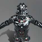cyber man 3d model