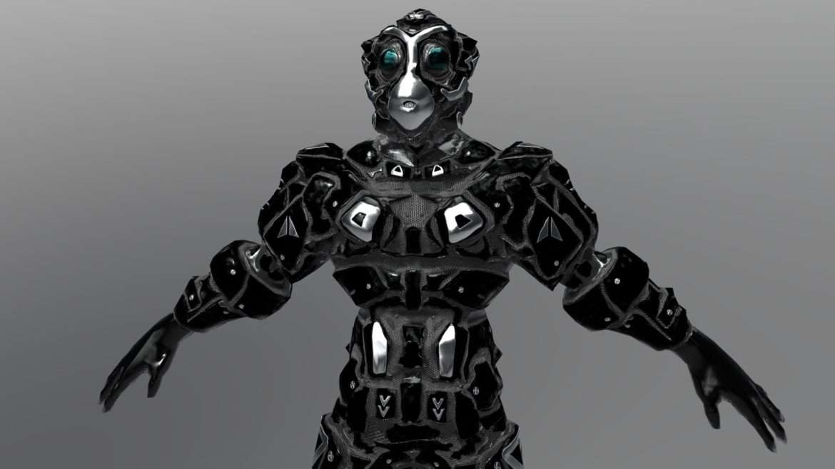 cyber monkey 3d model