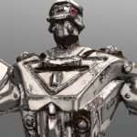 Cyber Soldier Robot Rust