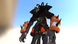 Darkspore Corruptor 3d Model - Darkspore The Corruptor 3D model with intricate details and menacing presence
