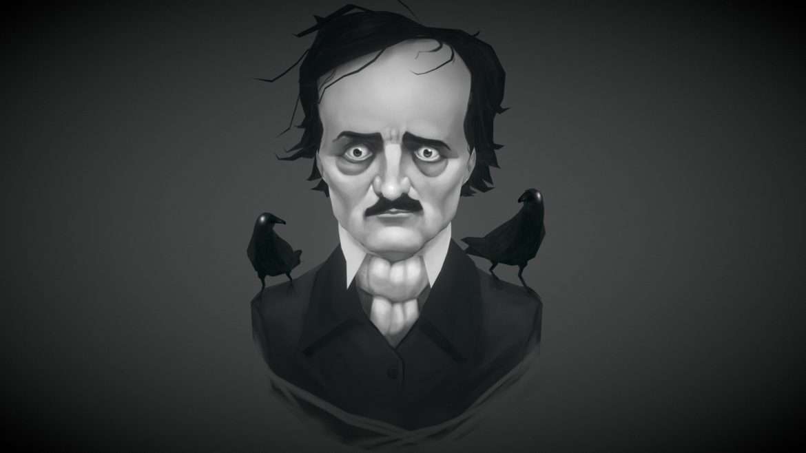 edgar allan poe 3d model