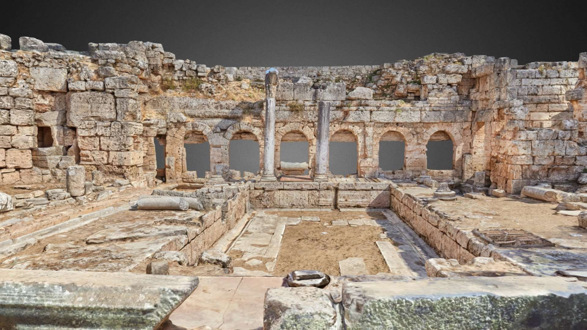 Fountain of Peirene, Corinth