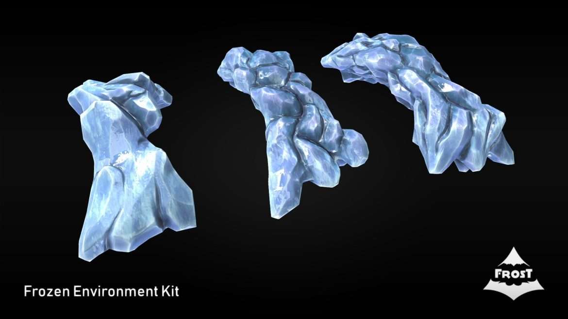 frost bridges 3d model