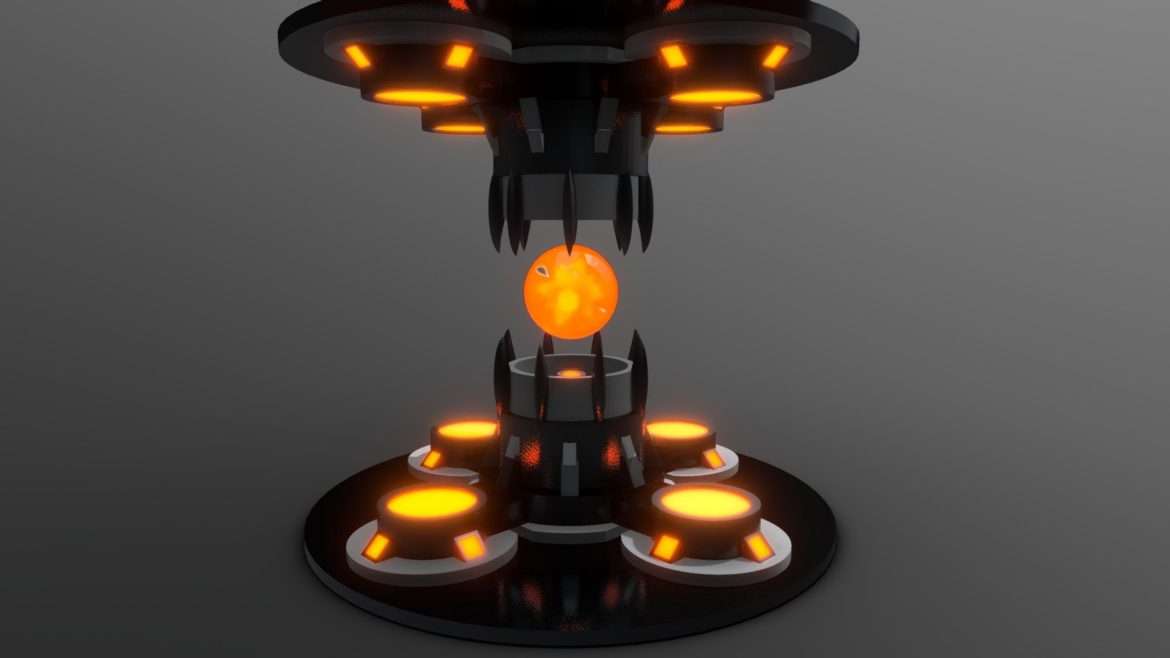 gem power generator 3d model