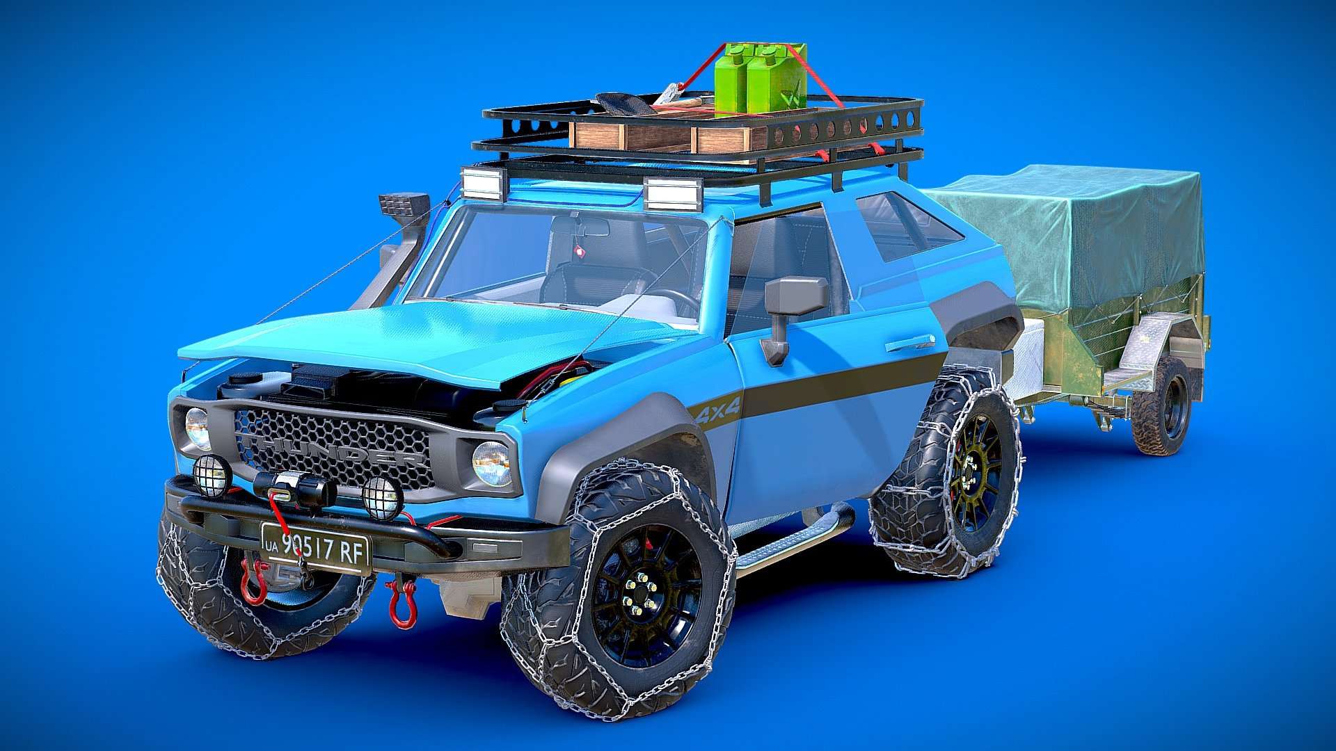 Generic Suv 4×4 Offroad