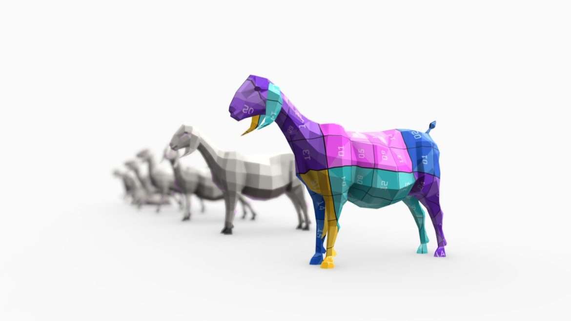 goat 3d model