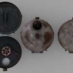 hidden camera c p stirn 3d model