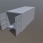 High-poly Container