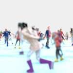 Ice Skating People