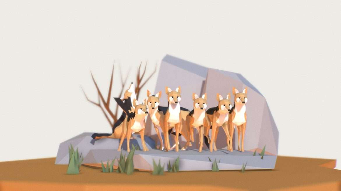 jackals 3d model
