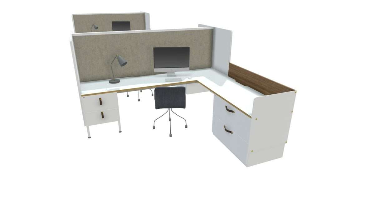 jwp workstation 3d model
