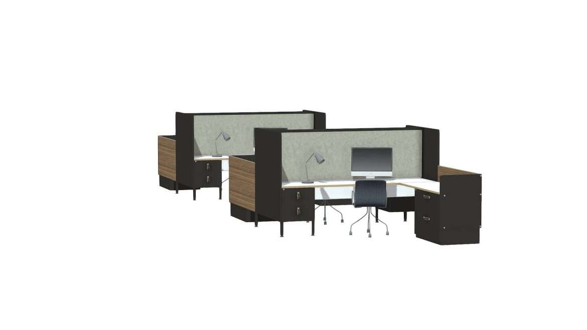 jwp workstations 3d model
