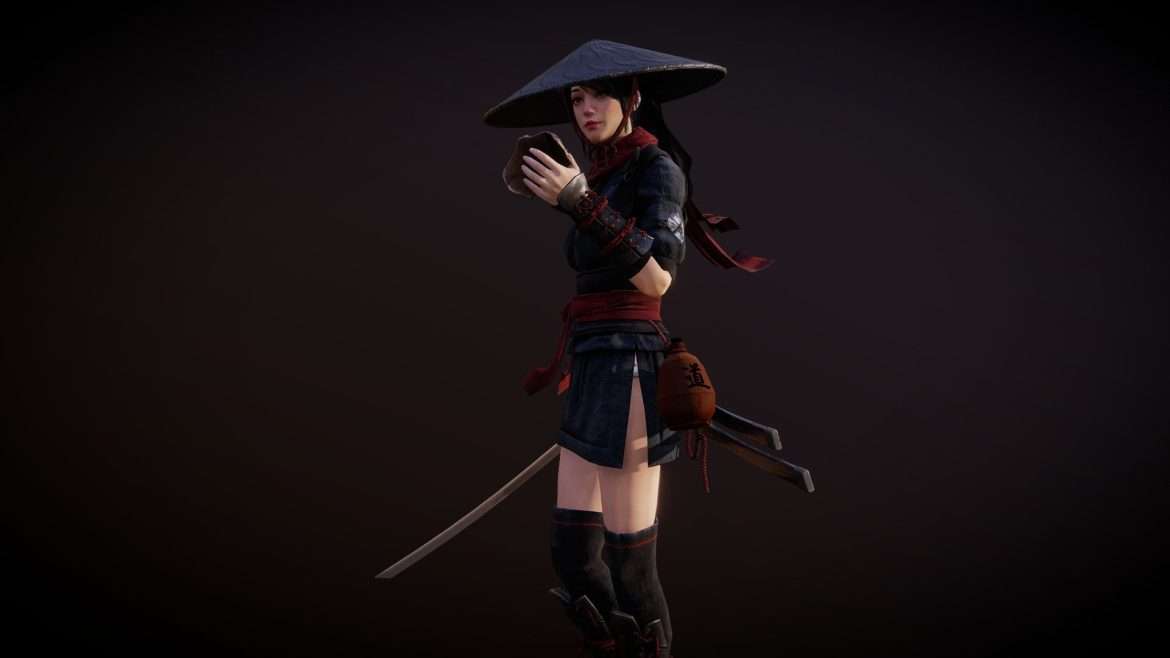 katanami shadow preview 1 3d model