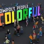 Lowpoly People Colorful