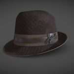 Men’s brown hat
