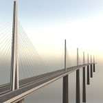 Millau Viaduc Light