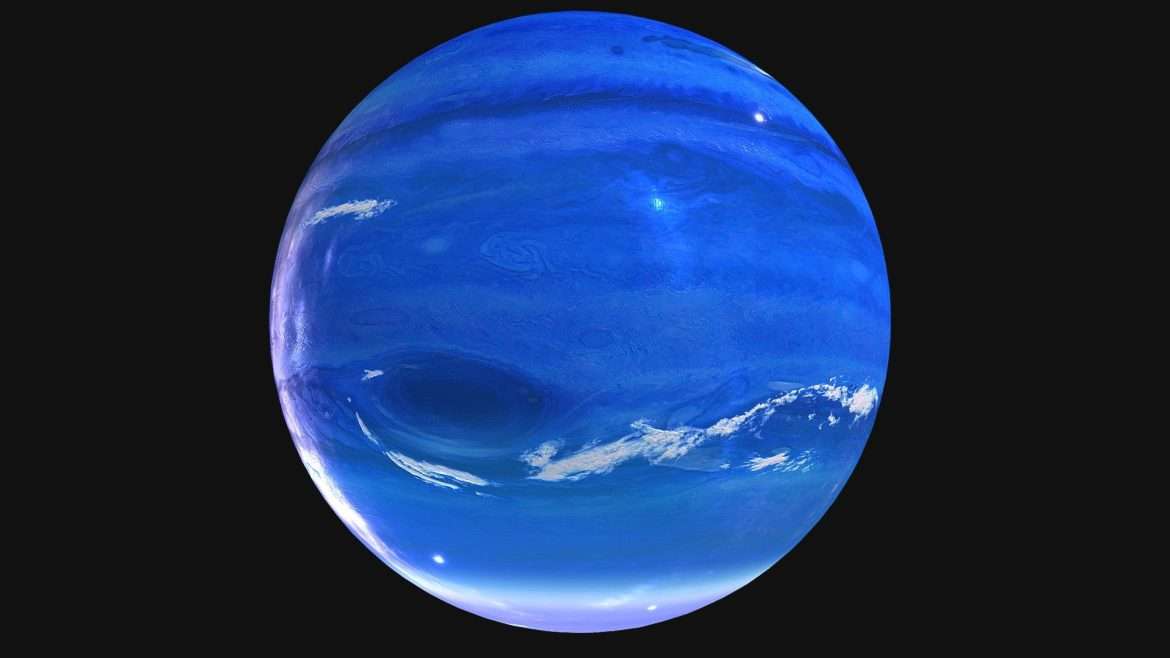 neptune ice giant 3d model