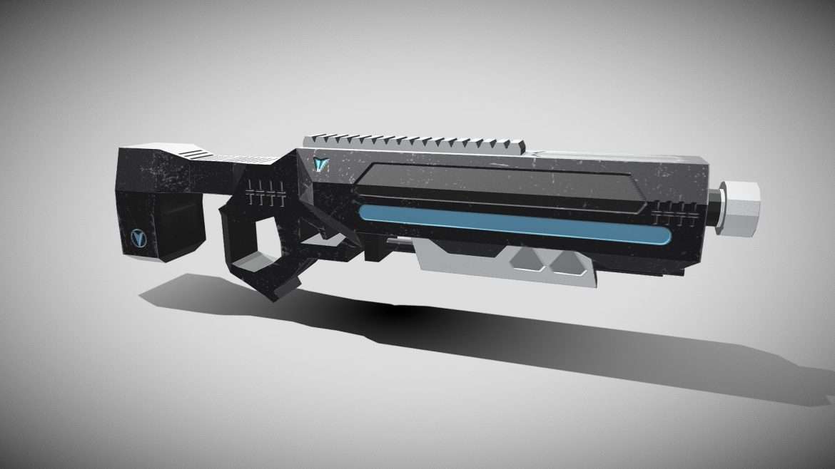 plasma launcher 3d model