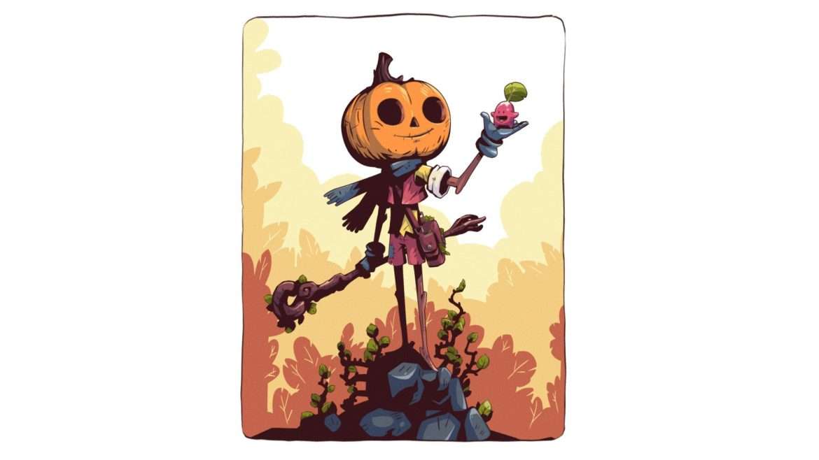 pumpkin mage 3d model