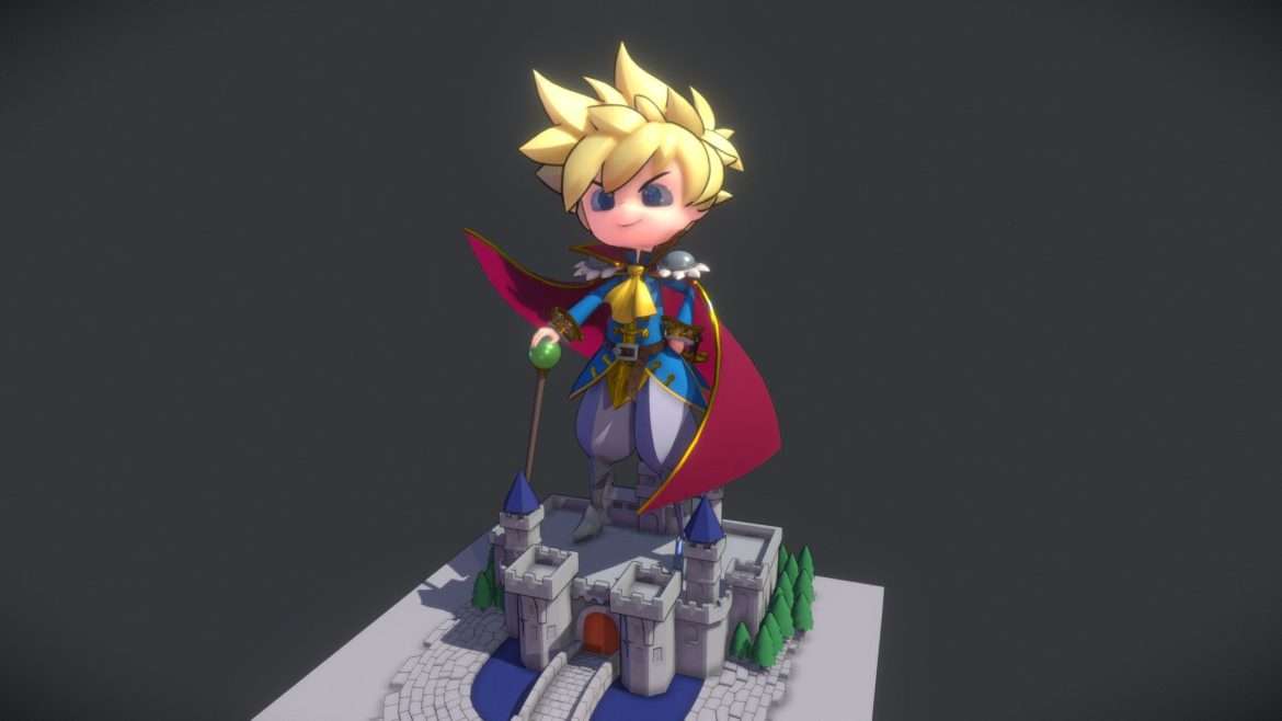 qsp prince 3d model