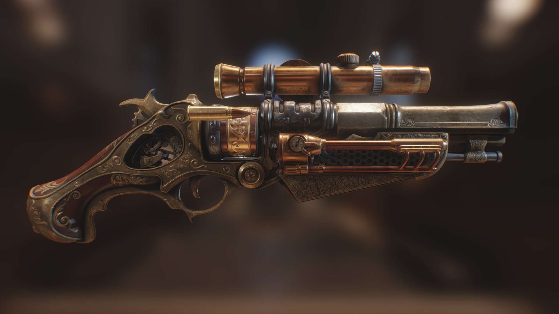 Queen’s Tender – Steampunk Gun