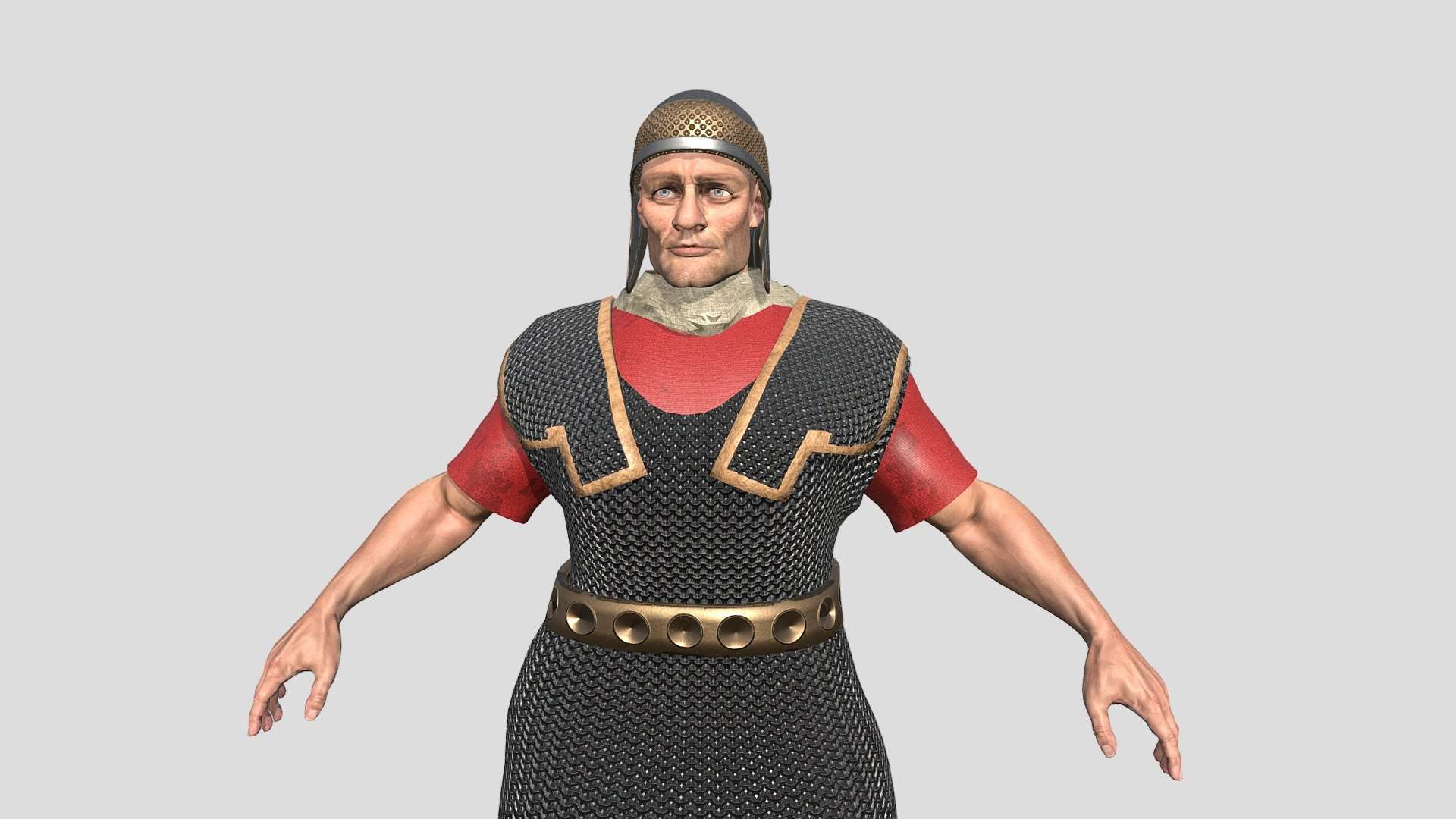 Roman Legioner 3d game character