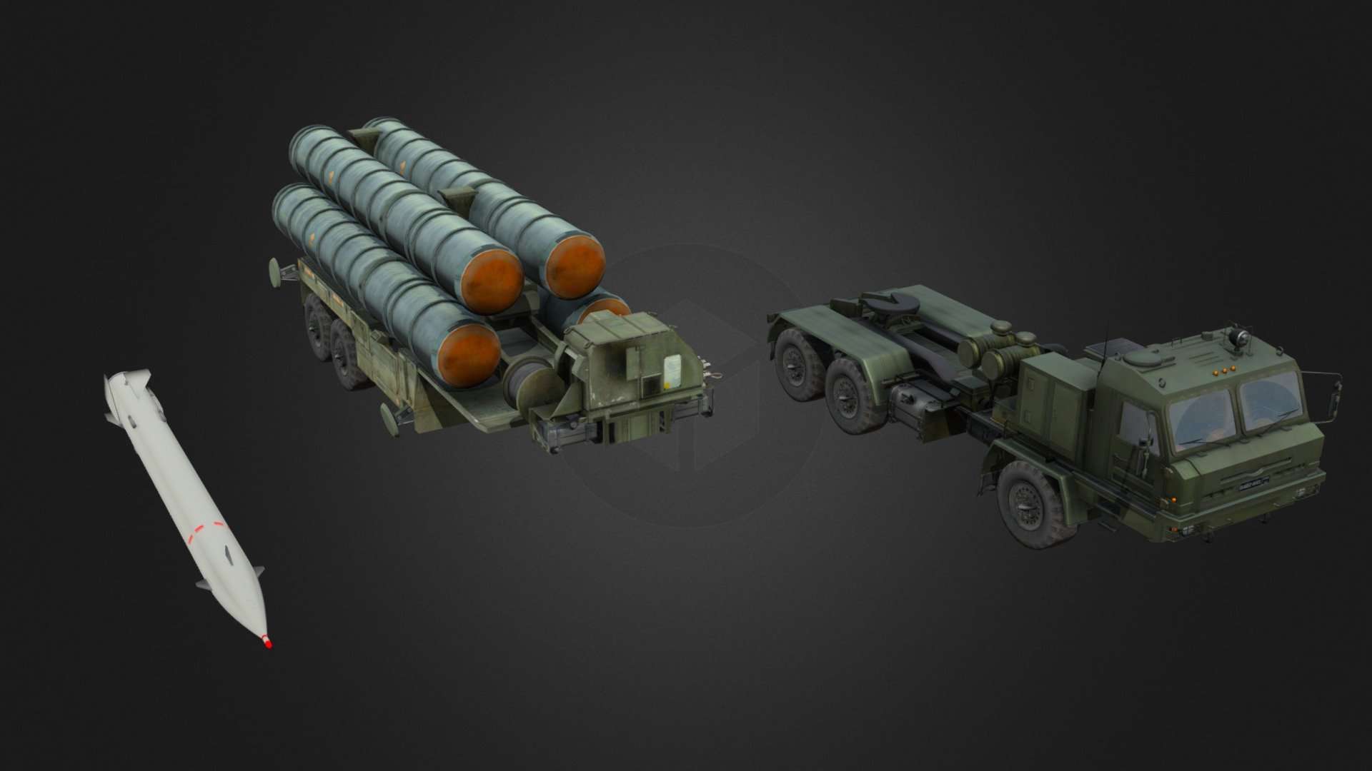 S-400 BAZ-6402 ( SA-21 Growler )