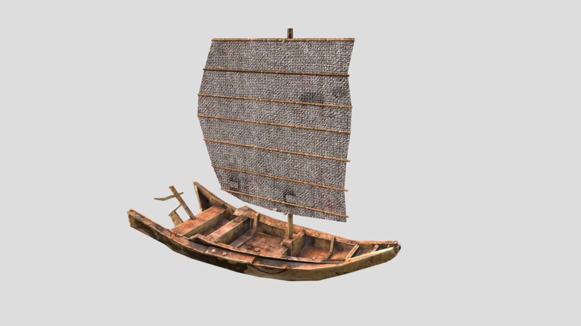 sailboat 3d model