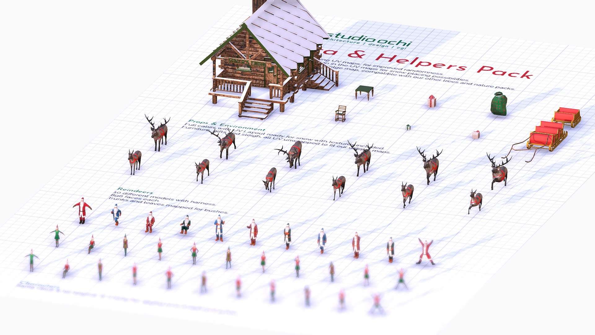 Santa & Helpers