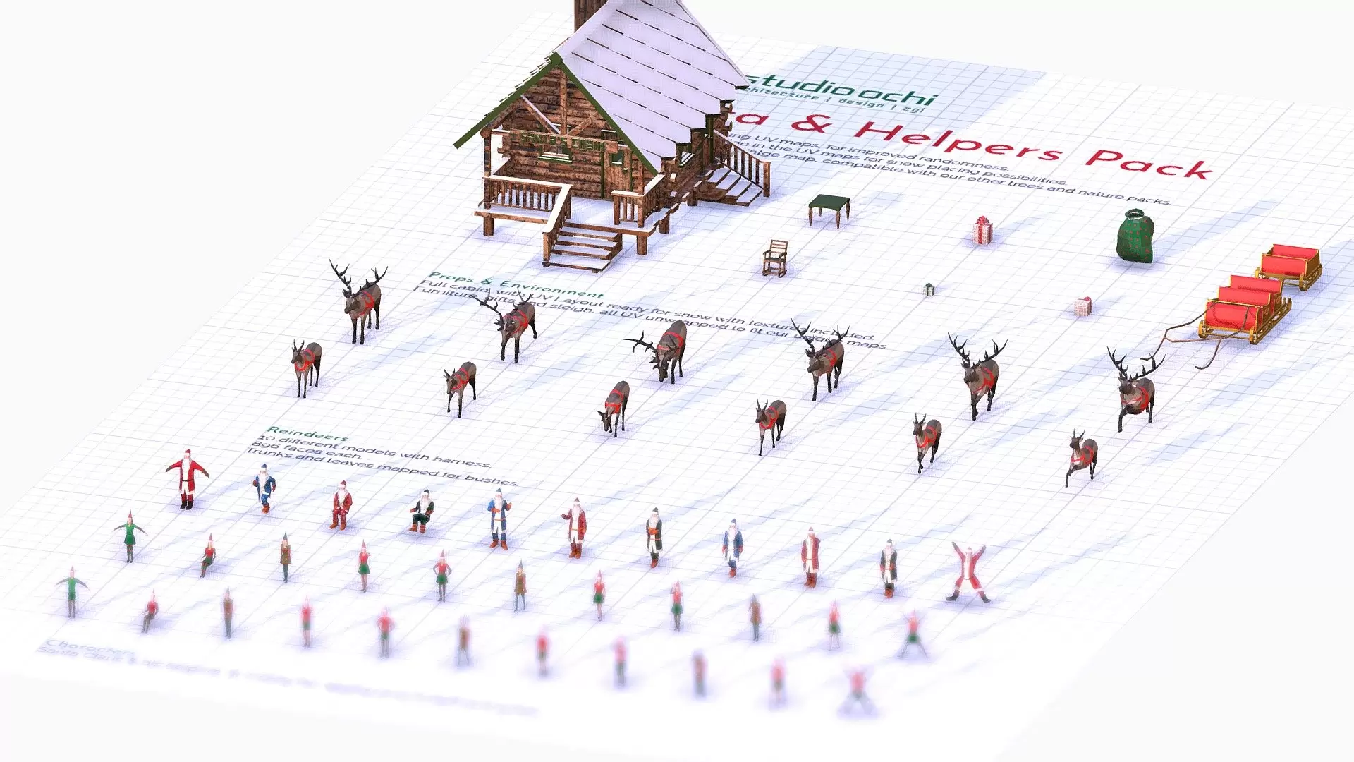 Santa & Helpers